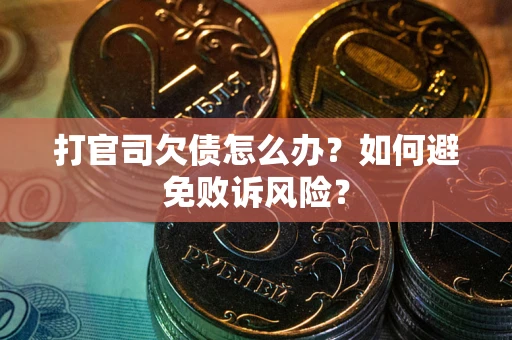 北京打官司欠债怎么办？如何避免败诉风险？