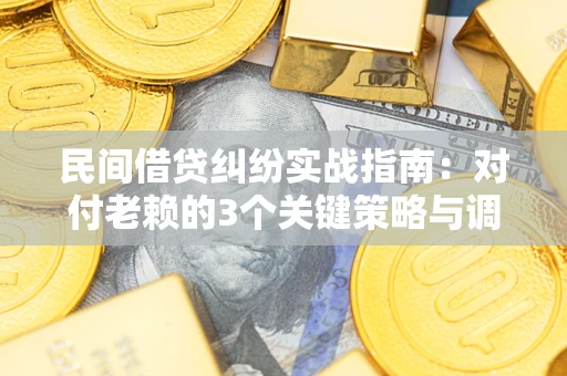 北京民间借贷纠纷实战指南：对付老赖的3个关键策略与调解盲区解析