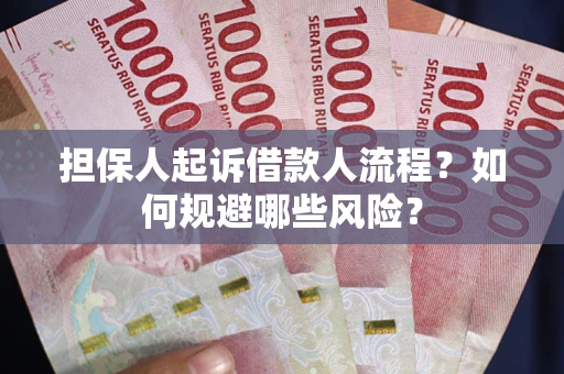 北京担保人起诉借款人流程？如何规避哪些风险？