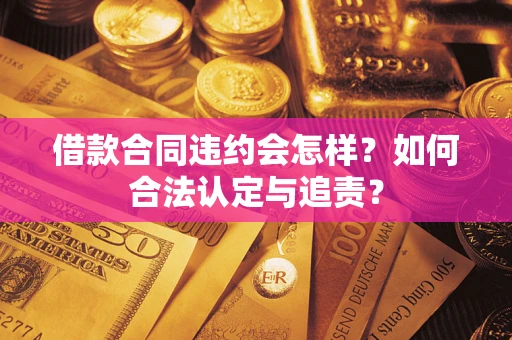 北京借款合同违约会怎样？如何合法认定与追责？