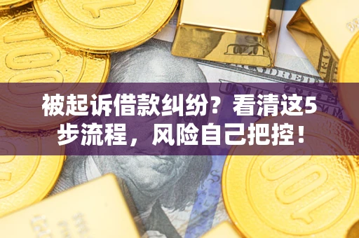 北京被起诉借款纠纷？看清这5步流程，风险自己把控！