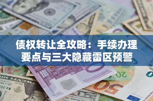 北京债权转让全攻略：手续办理要点与三大隐藏雷区预警