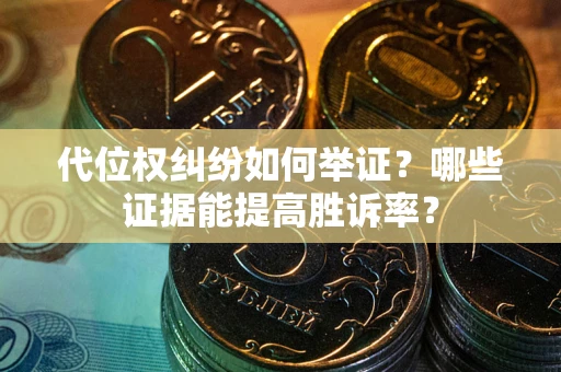 北京代位权纠纷如何举证？哪些证据能提高胜诉率？