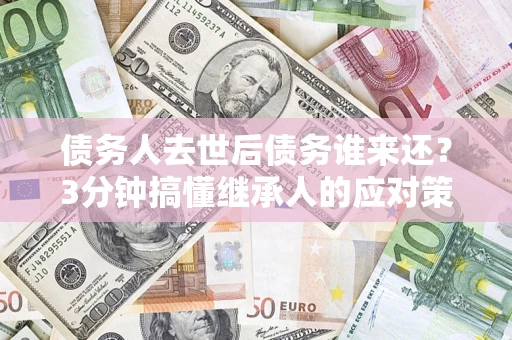 北京债务人去世后债务谁来还？3分钟搞懂继承人的应对策略